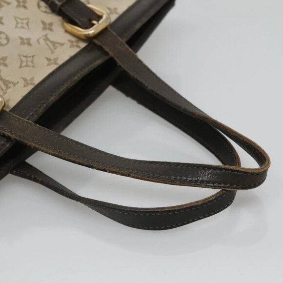 LOUIS VUITTON Monogram Mini Françoise 2Way Tote Bag Khaki M92209 Auth 116567 - Picture 8 of 15
